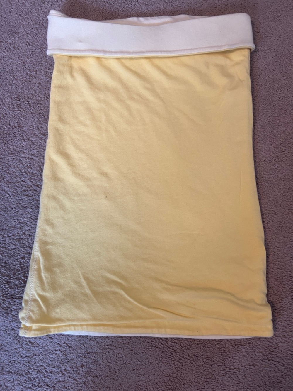 American Eagle Yellow strapless top - Picture 6 of 10